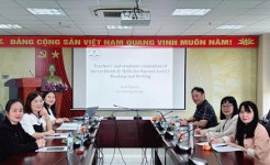 Nghiệm thu cấp Khoa đề tài NCKH cấp cơ sở năm học 2024-2025 của Giảng viên Tiếng Anh, Khoa Ngoại ngữ